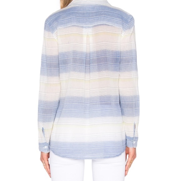 Splendid Striped button down top - Picture 2 of 8